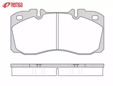 Комплект тормозных колодок METZGER JCA 640.00